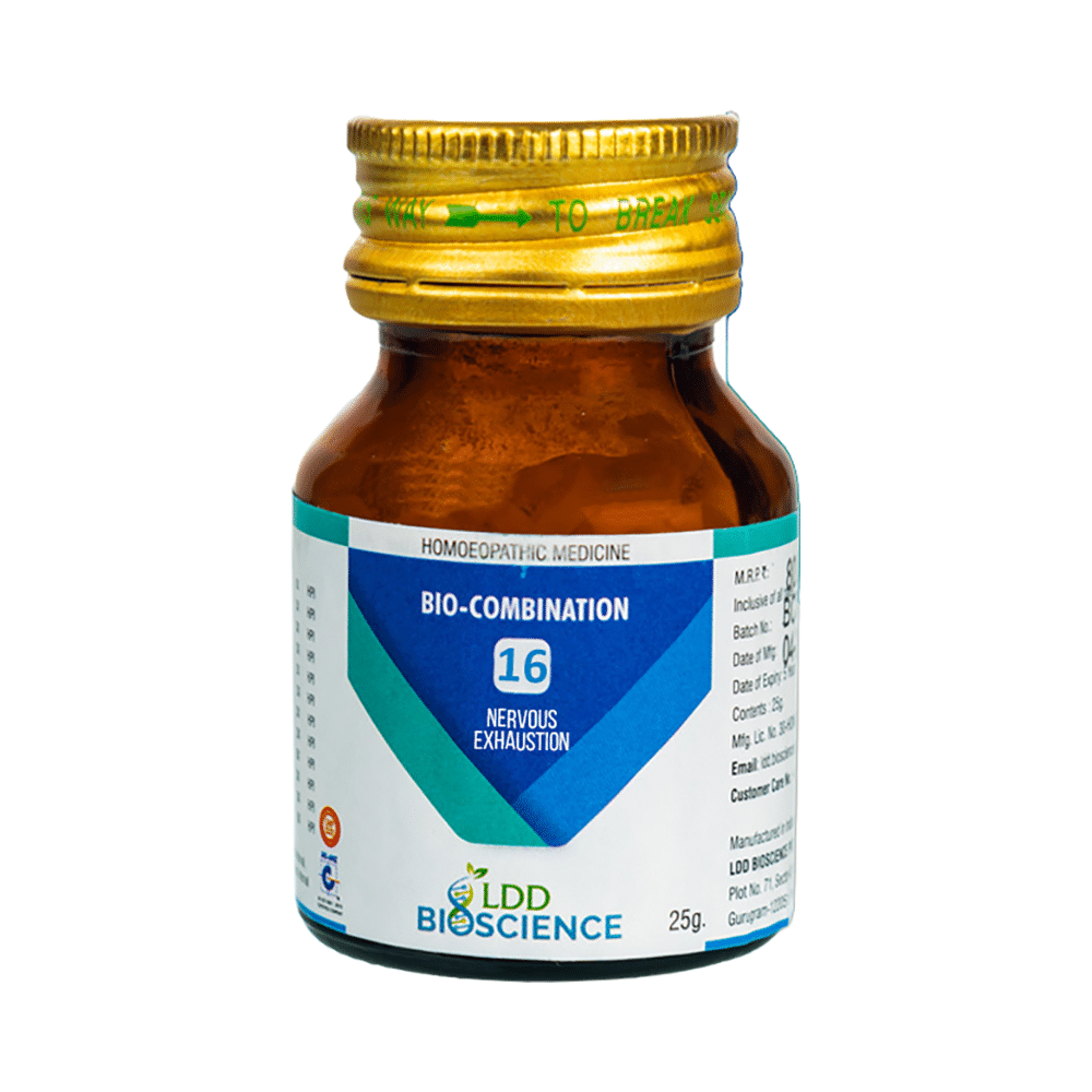 LDD Bioscience Bio-Combination 16 Nervous Exhaustion Tablet - Image 2