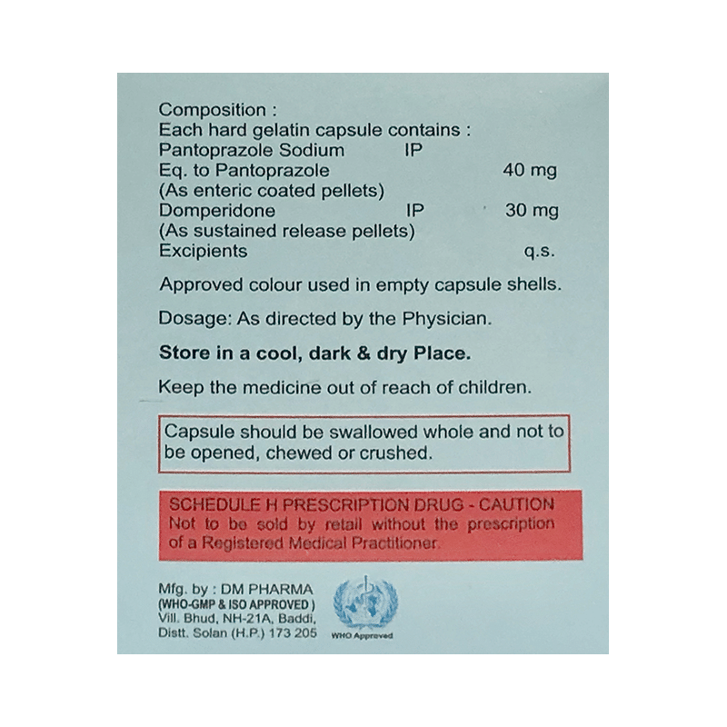 Dompracid P Capsule SR - Image 3