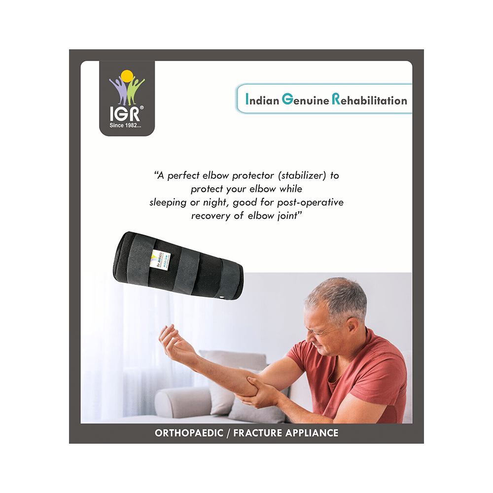 IGR Elbow Immobilizer (Elbow Splint) Grey Small - Image 5