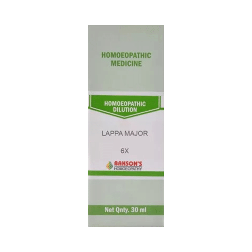 Bakson's Homeopathy Lappa Major Dilution 6X