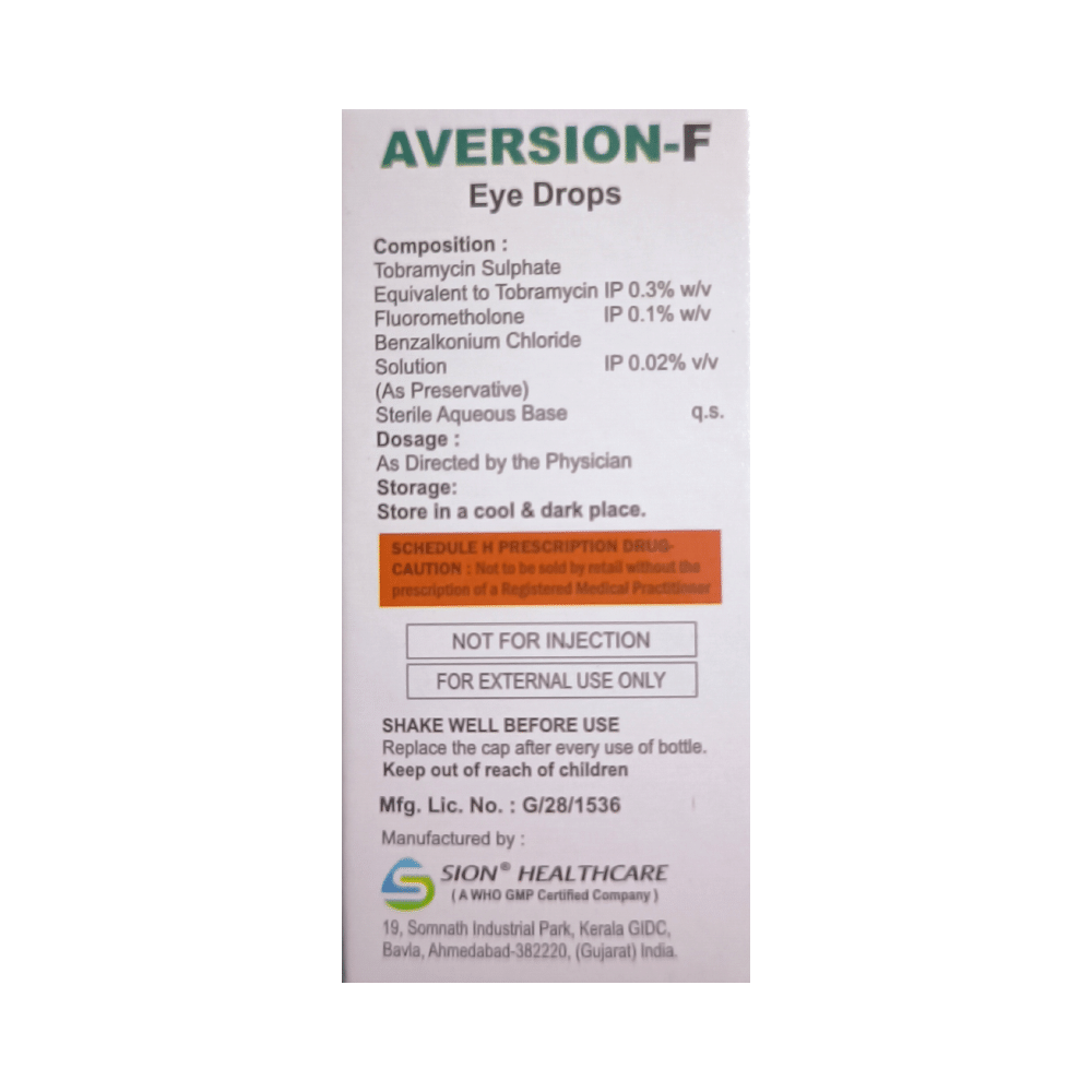Aversion-F Eye Drop - Image 2