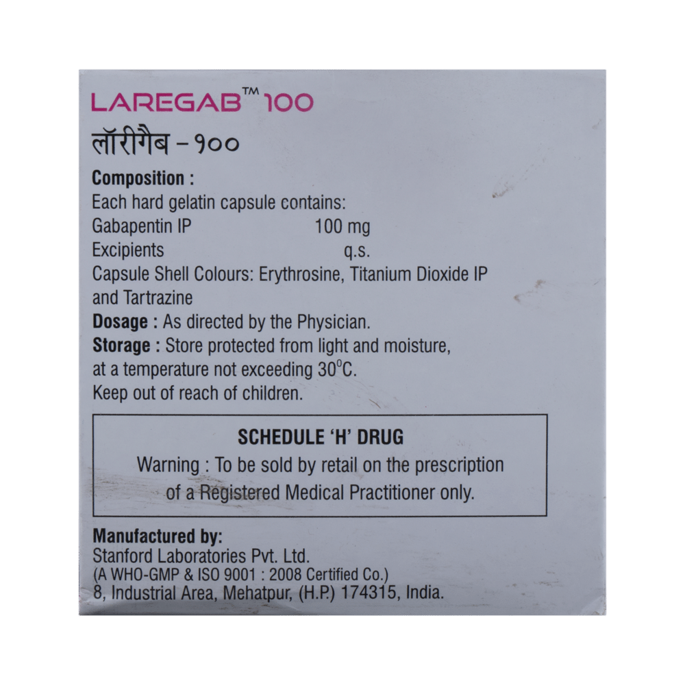 Laregab 100 Capsule - Image 3
