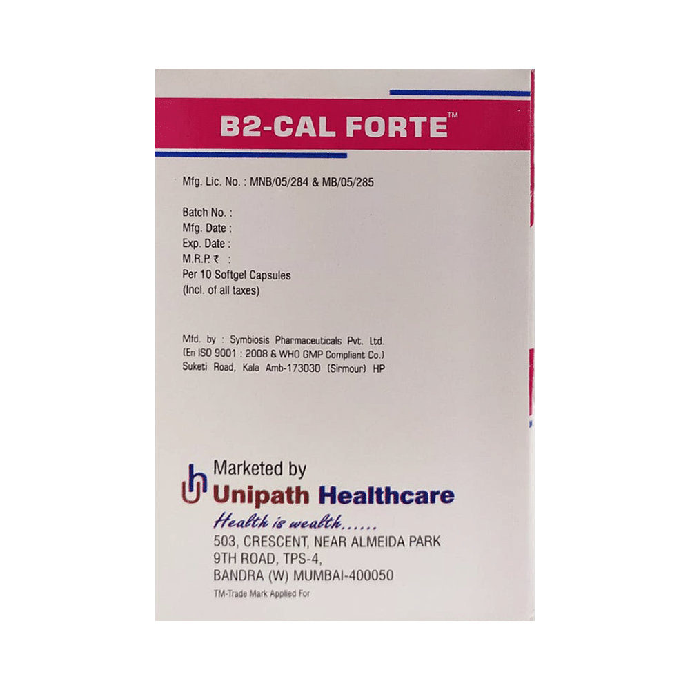 B2-Cal Forte Softgel Capsule - Image 3