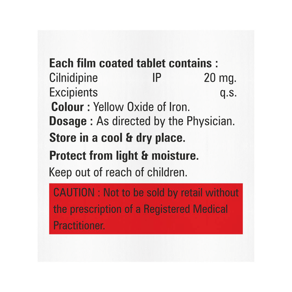 Cardcilin 20 Tablet - Image 2