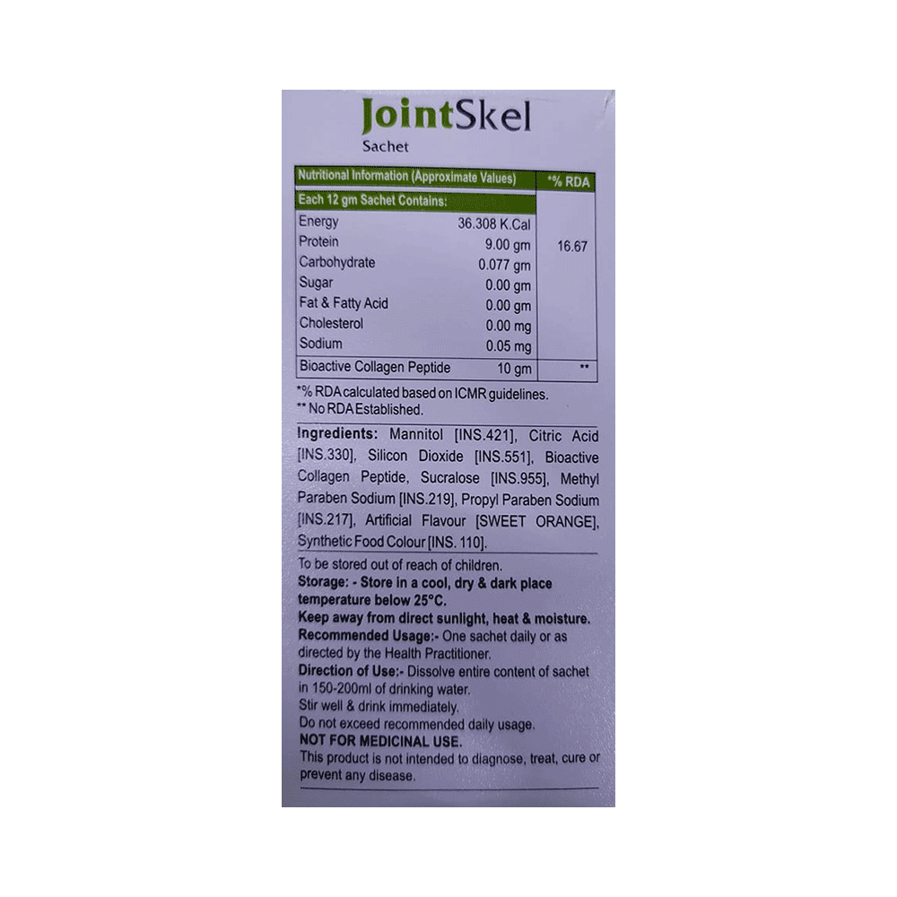 Jointskel Granules Sweet Orange Sugar Free - Image 2