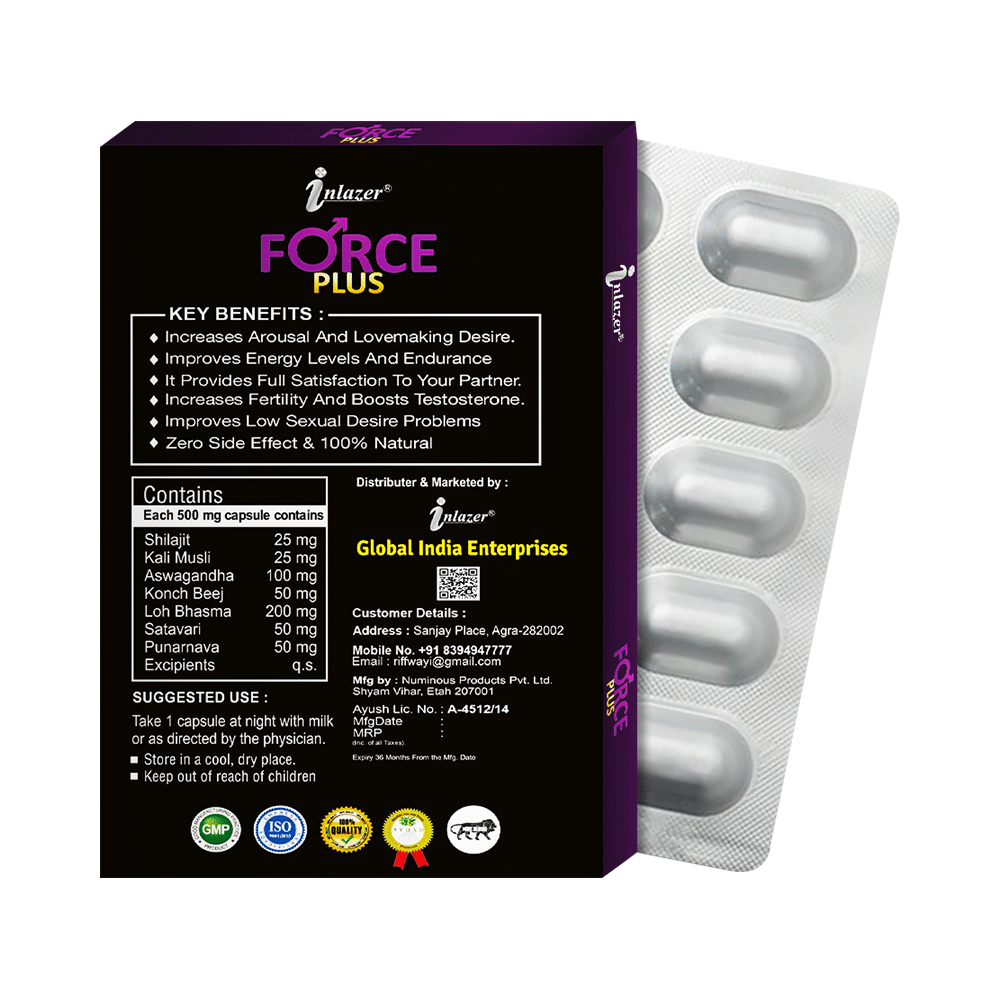 Inlazer Force Plus Capsule - Image 2