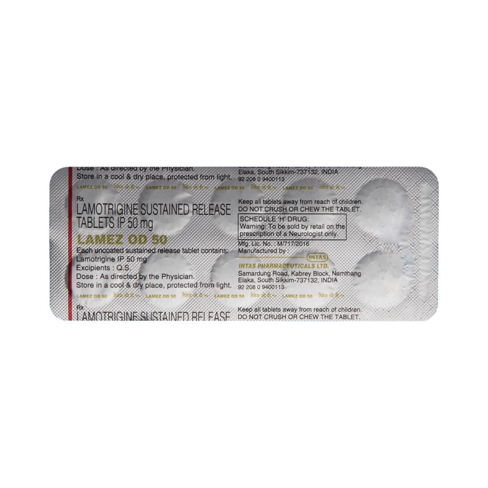Lamez OD 50  Tablet SR - Image 5