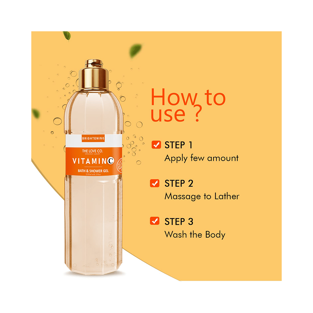 The Love Co. Vitamin C Bath & Shower Gel - Image 5