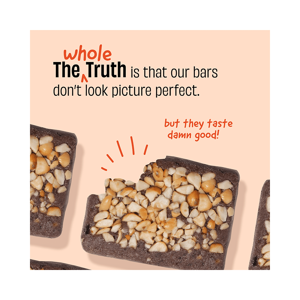 The Whole Truth Protein Bar (52gm Each) | 2 Peanut Cocoa, 2 Coconut Cocoa, 2 Double Cocoa - Image 5