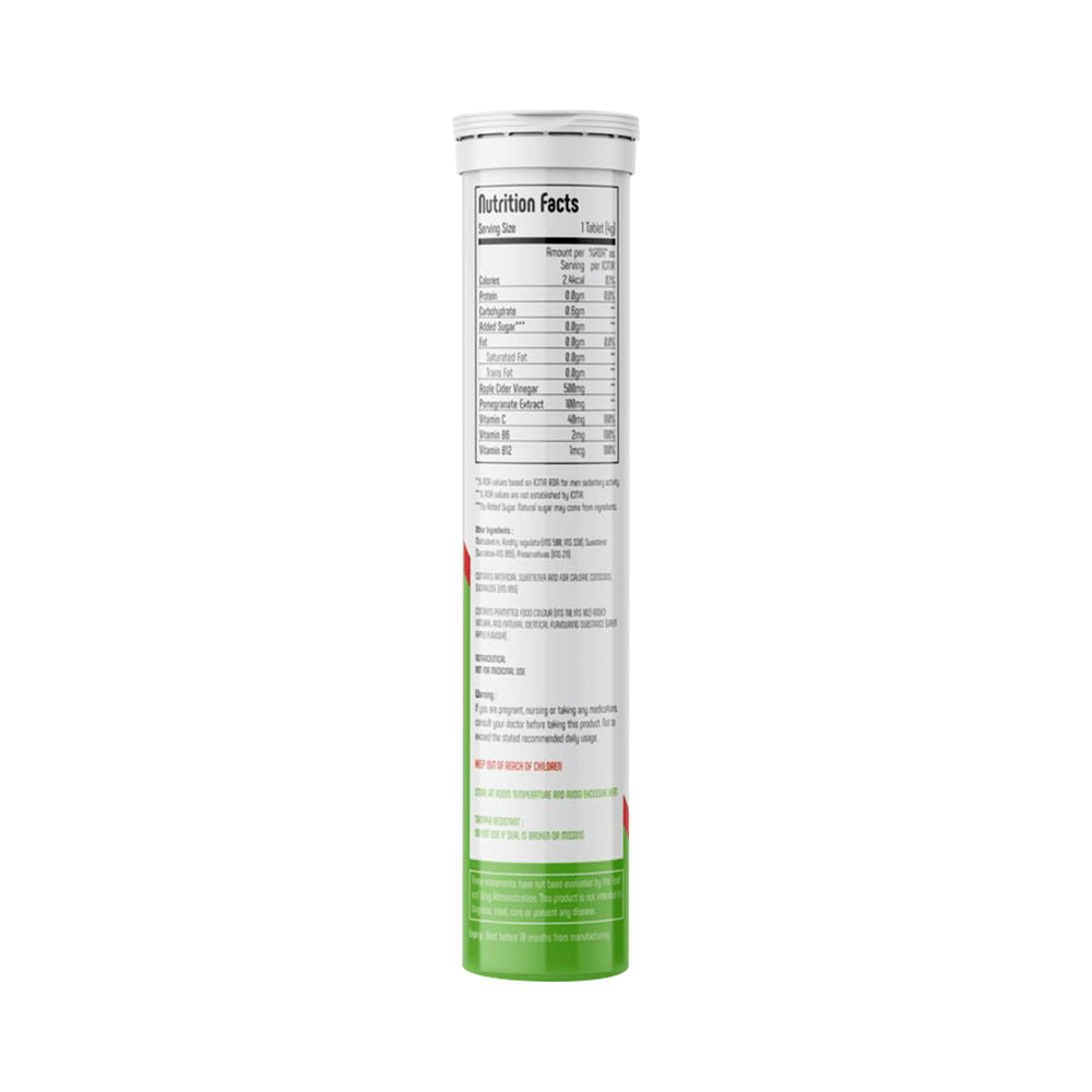 Anisue Healthcare Apple Cider Vinegar Effervescent Tablet (20 Each) - Image 2