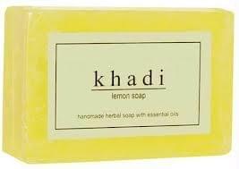 Khadi Herbal Lemon Soap - Image 1