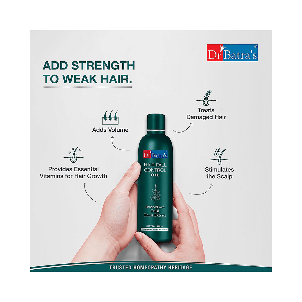 Dr Batra's Combo Pack of Dandruff Cleansing Shampoo 100ml, Conditioner 200ml, Anti-Dandruff Hair Serum 125ml, Hair Fall Control Oil 200ml and Herbal Hair Color Cream 130gm Black - Image 13