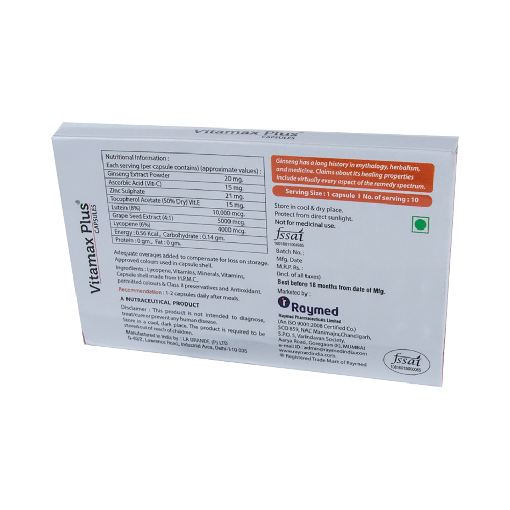 Vitamax Plus Capsule - Image 3