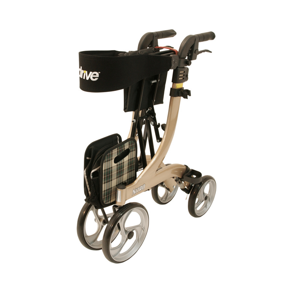 Drive Devilbiss Healthcare Rollator Nitro Medium Champagne Gold - Image 1