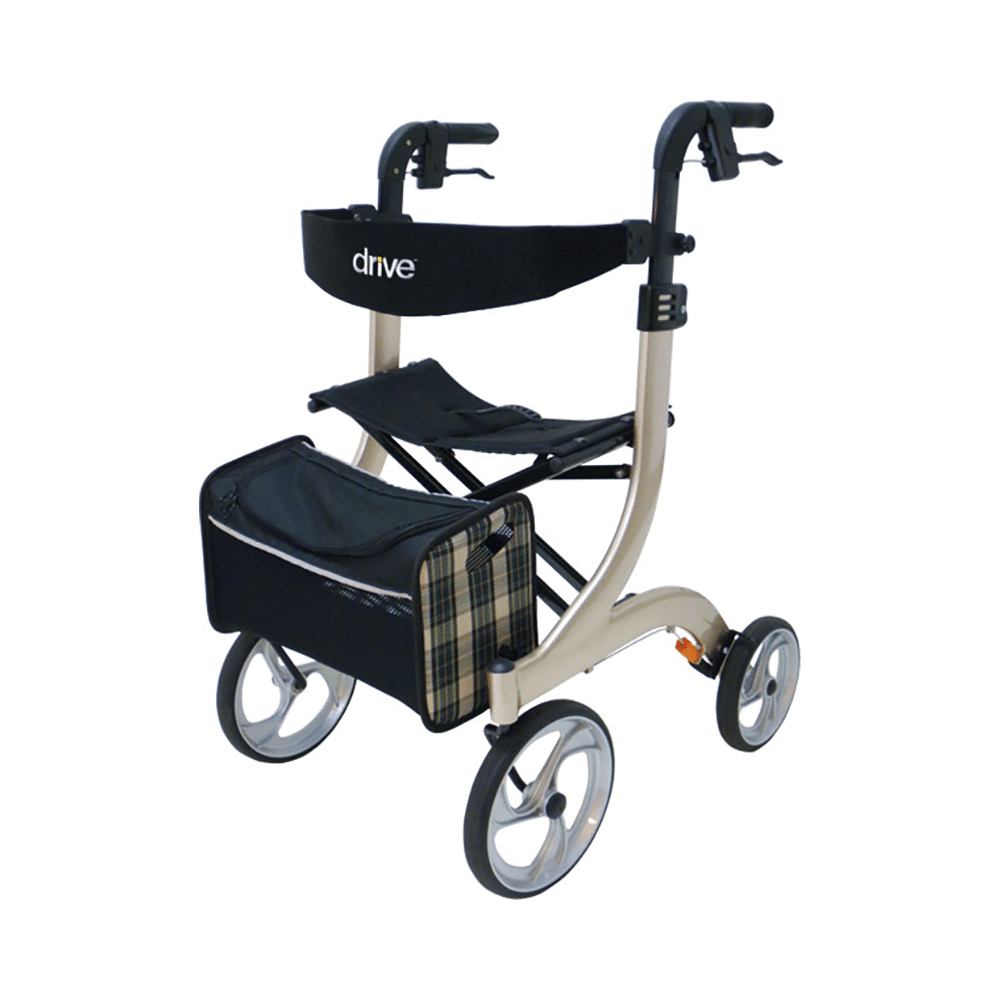 Drive Devilbiss Healthcare Rollator Nitro Medium Champagne Gold - Image 6