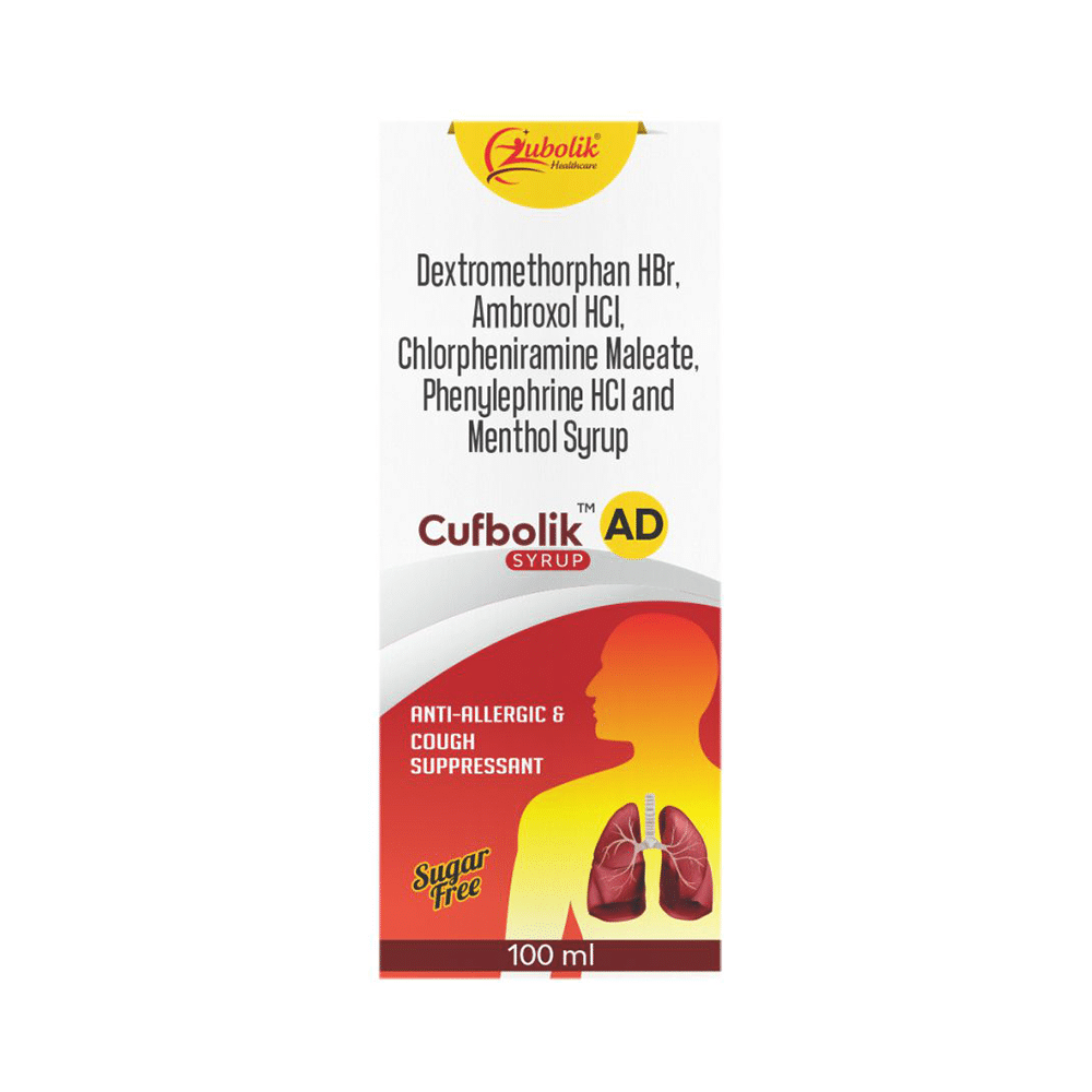 Cufbolik AD Syrup Sugar Free