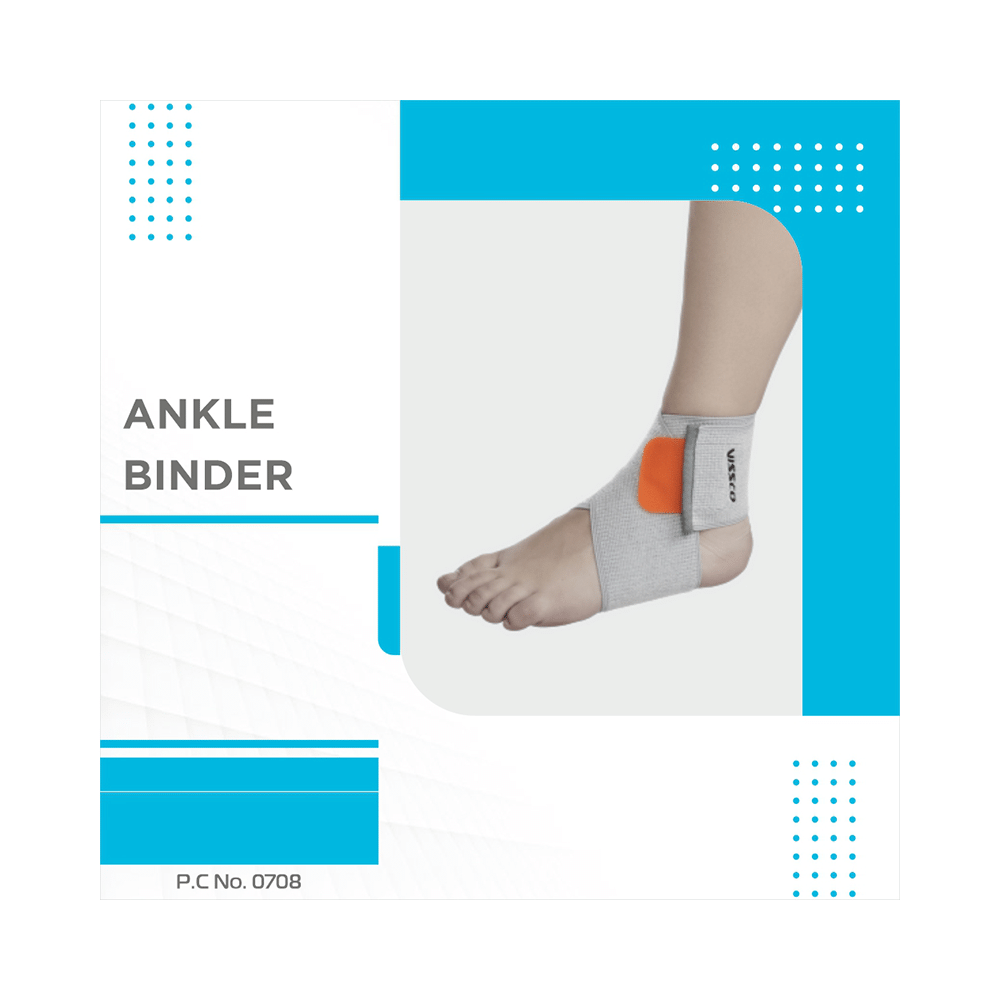 Vissco Core 0708 Ankle Binder Medium Grey - Image 7