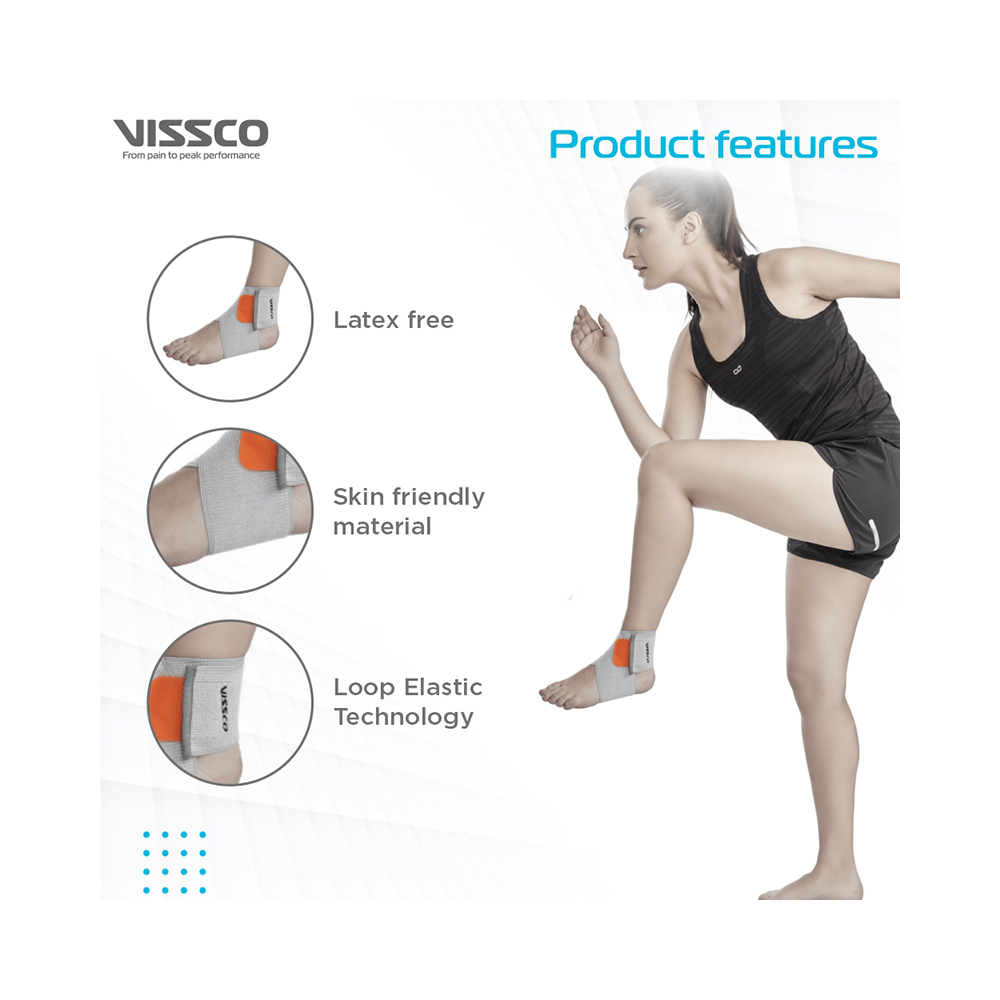 Vissco Core 0708 Ankle Binder Medium Grey - Image 4