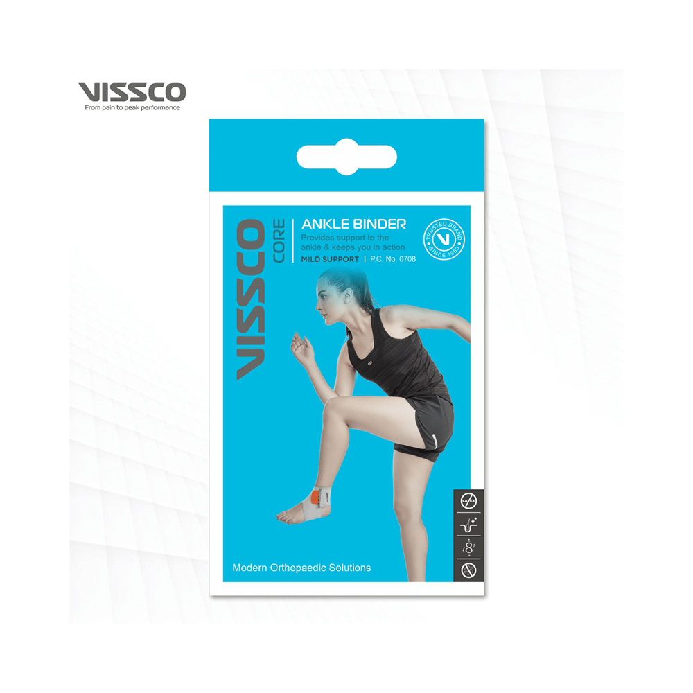 Vissco Core 0708 Ankle Binder Medium Grey - Image 6