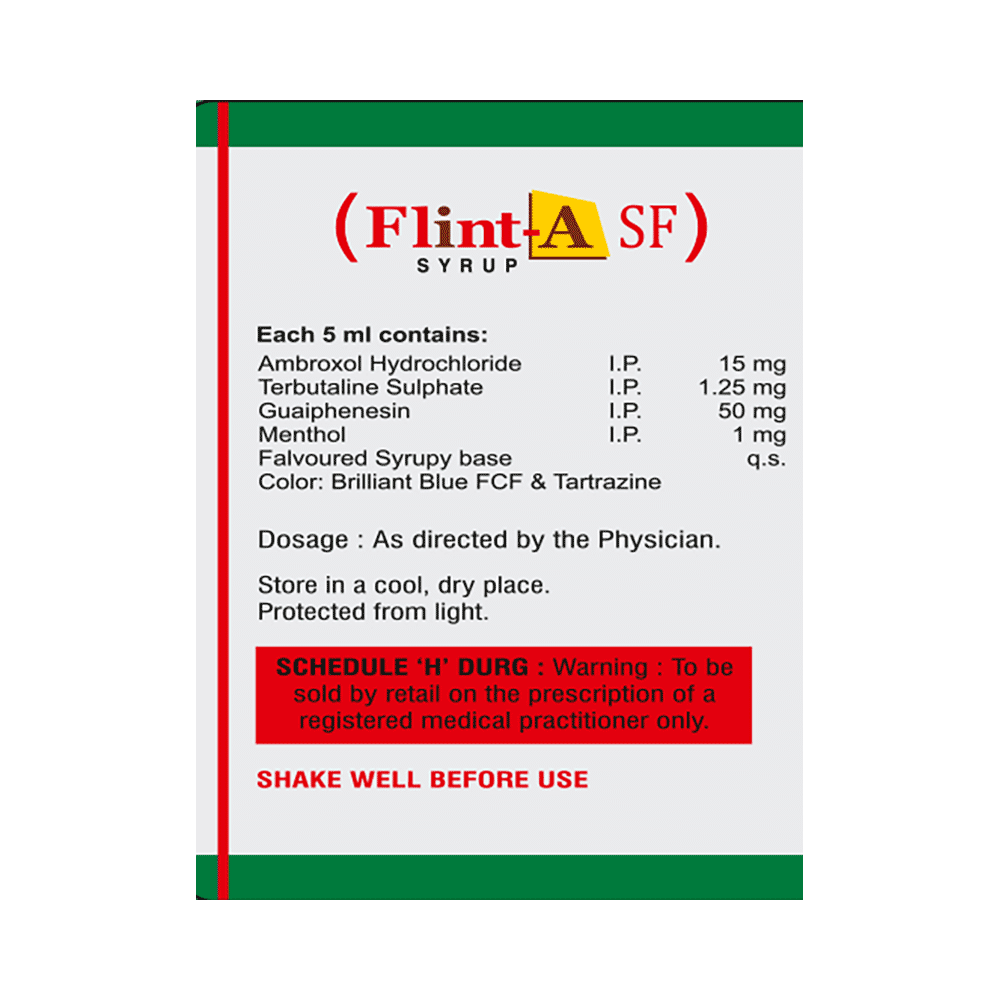 Flint-A SF Syrup Sugar Free - Image 2