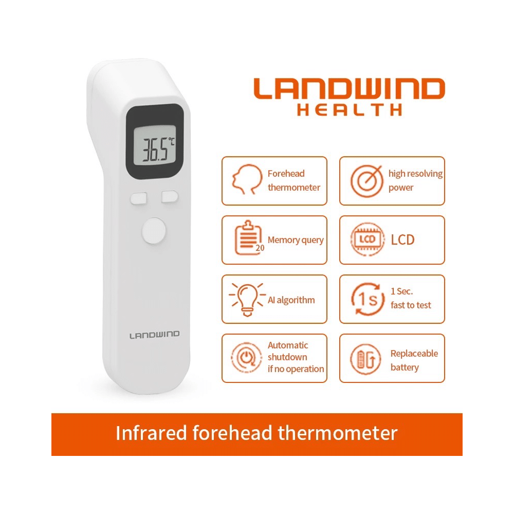 Landwind IRT-KSA001 Infra Red Forehead Thermometer for Baby & Adult - Image 5