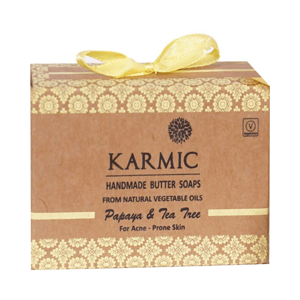 Karmic Papaya & Tea Tree Handmade Butter Soap
