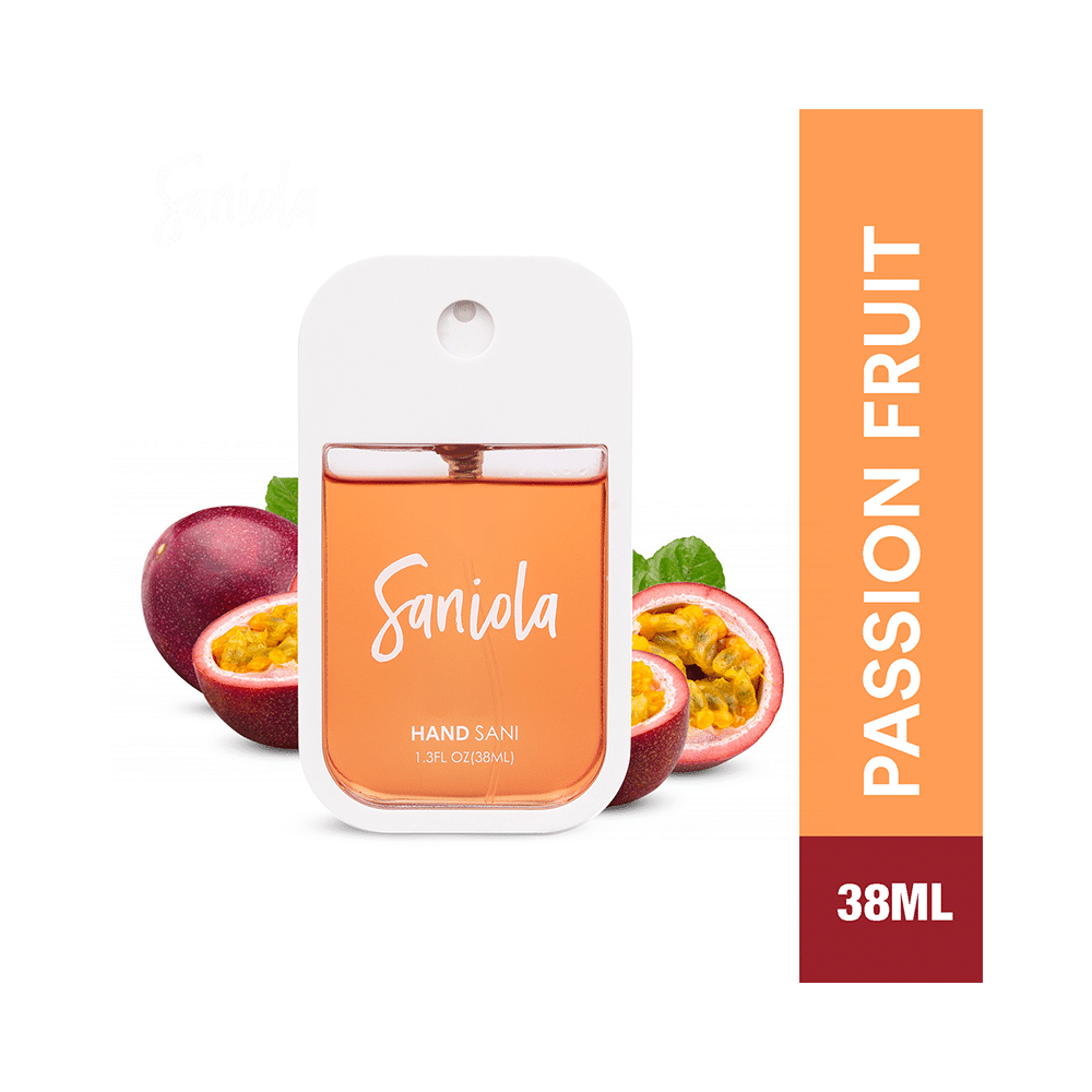 Saniola Hand Sanitizer Spray Passion Fruit - Image 2