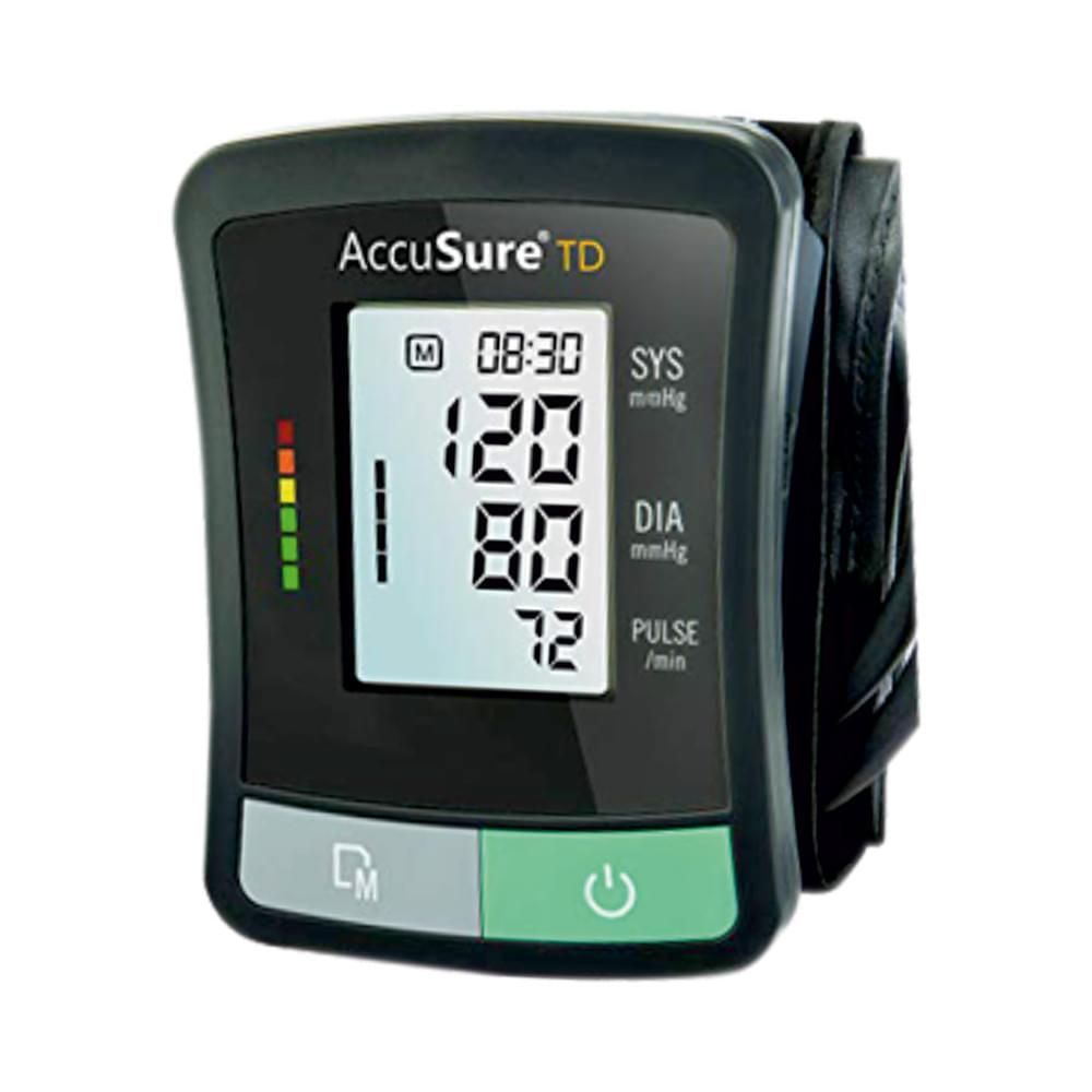 AccuSure TD 1209 Advanced Features BP Monitor with Adapter - Image 1