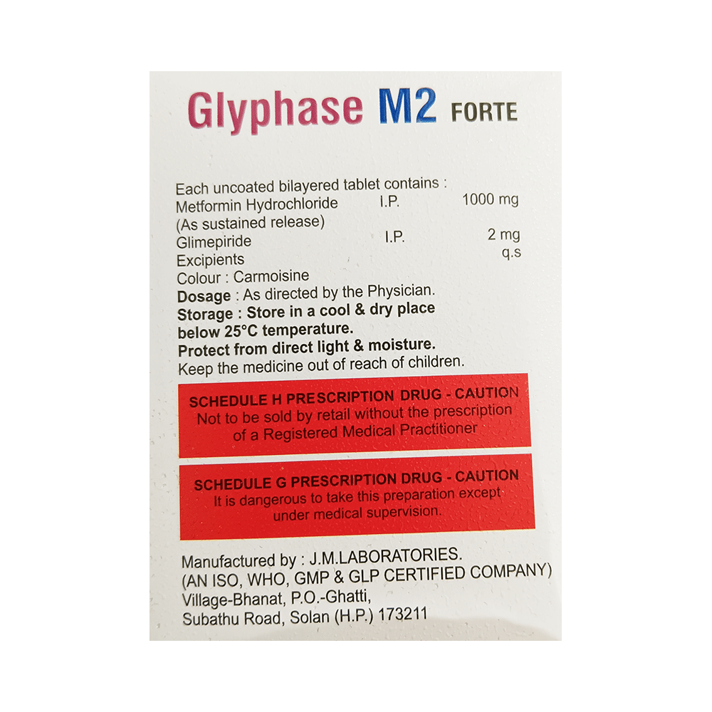 Glyphase M2 Forte Tablet SR - Image 2