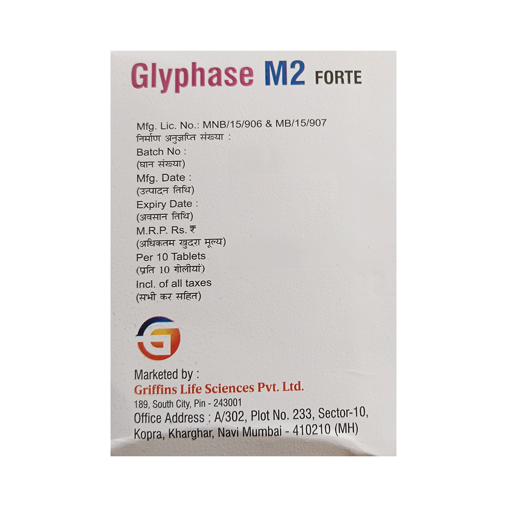 Glyphase M2 Forte Tablet SR - Image 3