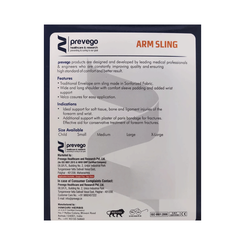 Prevego's Arm Sling Medium - Image 2