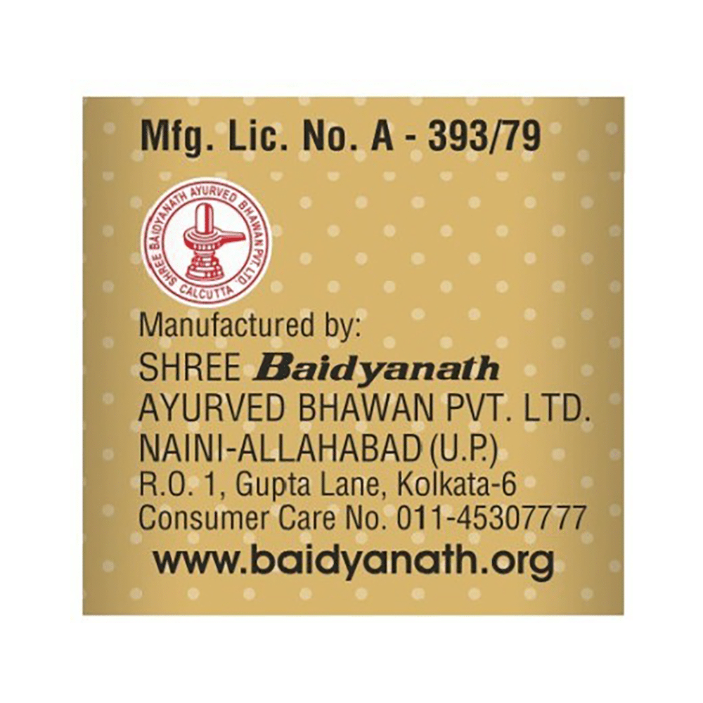 Baidyanath (Noida) Basant Kusumakar Ras (Swarna Yukt) | For Blood Sugar & General Debility Tablet - Image 5