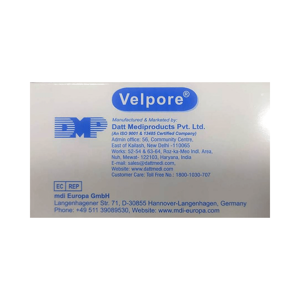 Velpore Surgical Tape 0.5inch x 10yard - Image 2