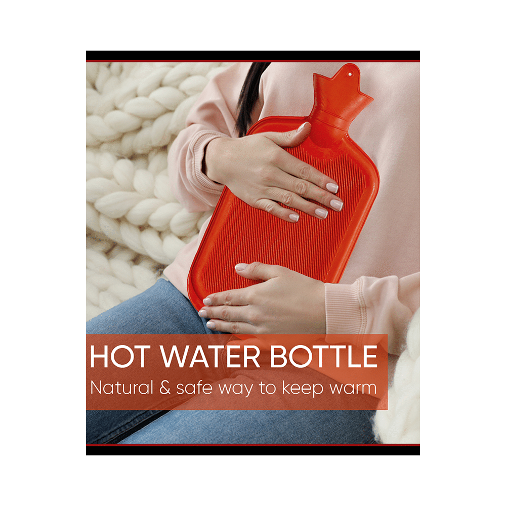 Ozocheck Hot Water Bottle Red - Image 4