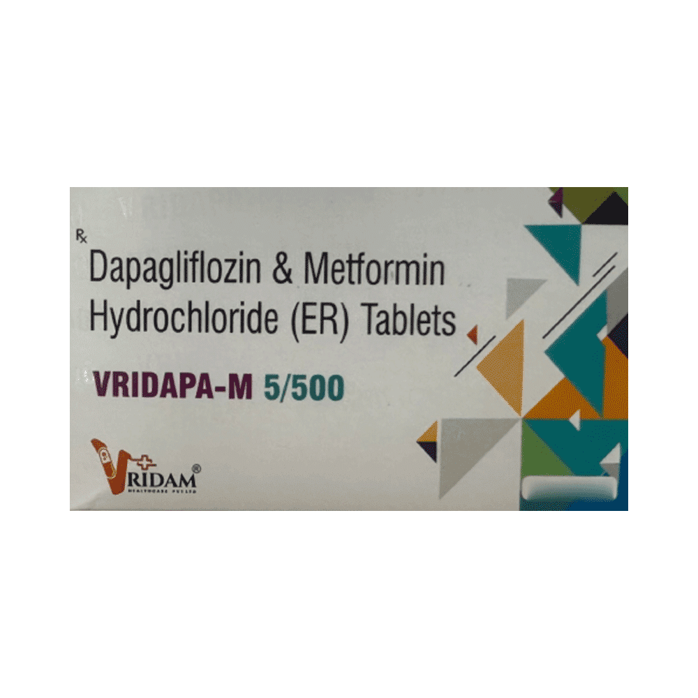 Vridapa-M 5/500 Tablet ER