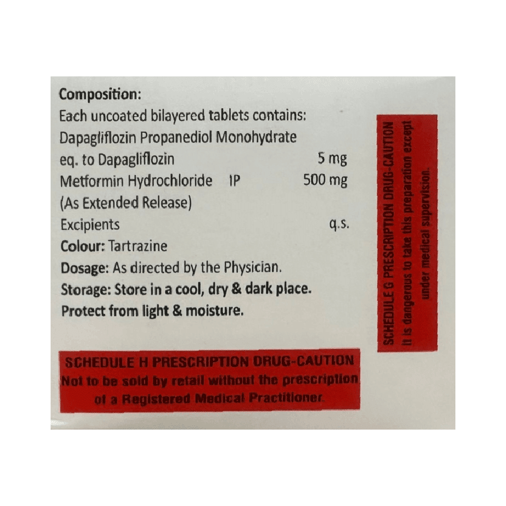 Vridapa-M 5/500 Tablet ER - Image 2