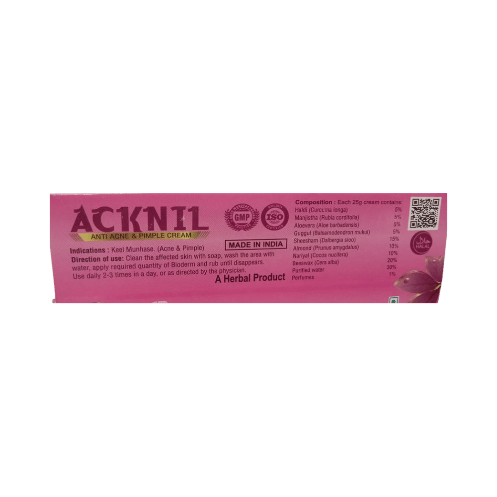 Biolife Acknil Anti Acne & Pimple Cream (25gm Each) - Image 2