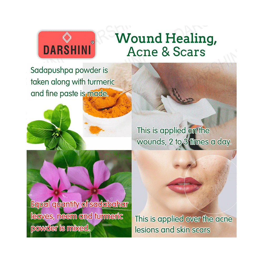 Darshini Sadabahar / Sadapushpa / Madagascar Periwinkle Powder - Image 4