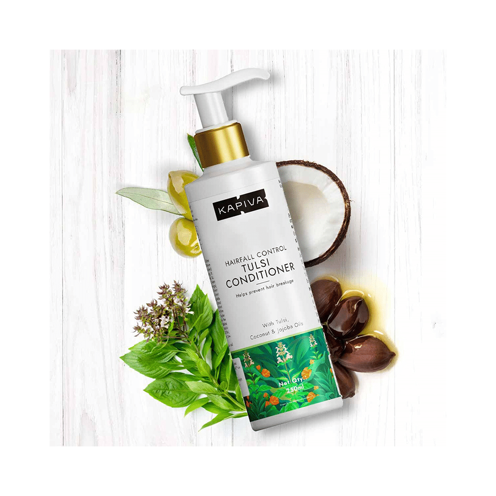 Kapiva Hair Control Tulsi Conditioner - Image 4