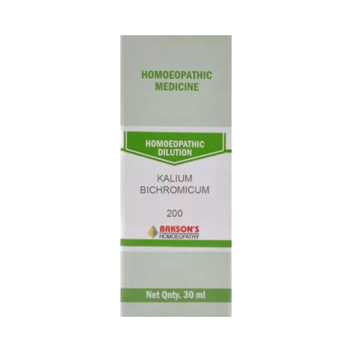 Bakson's Homeopathy Kalium Bichromicum Dilution 200