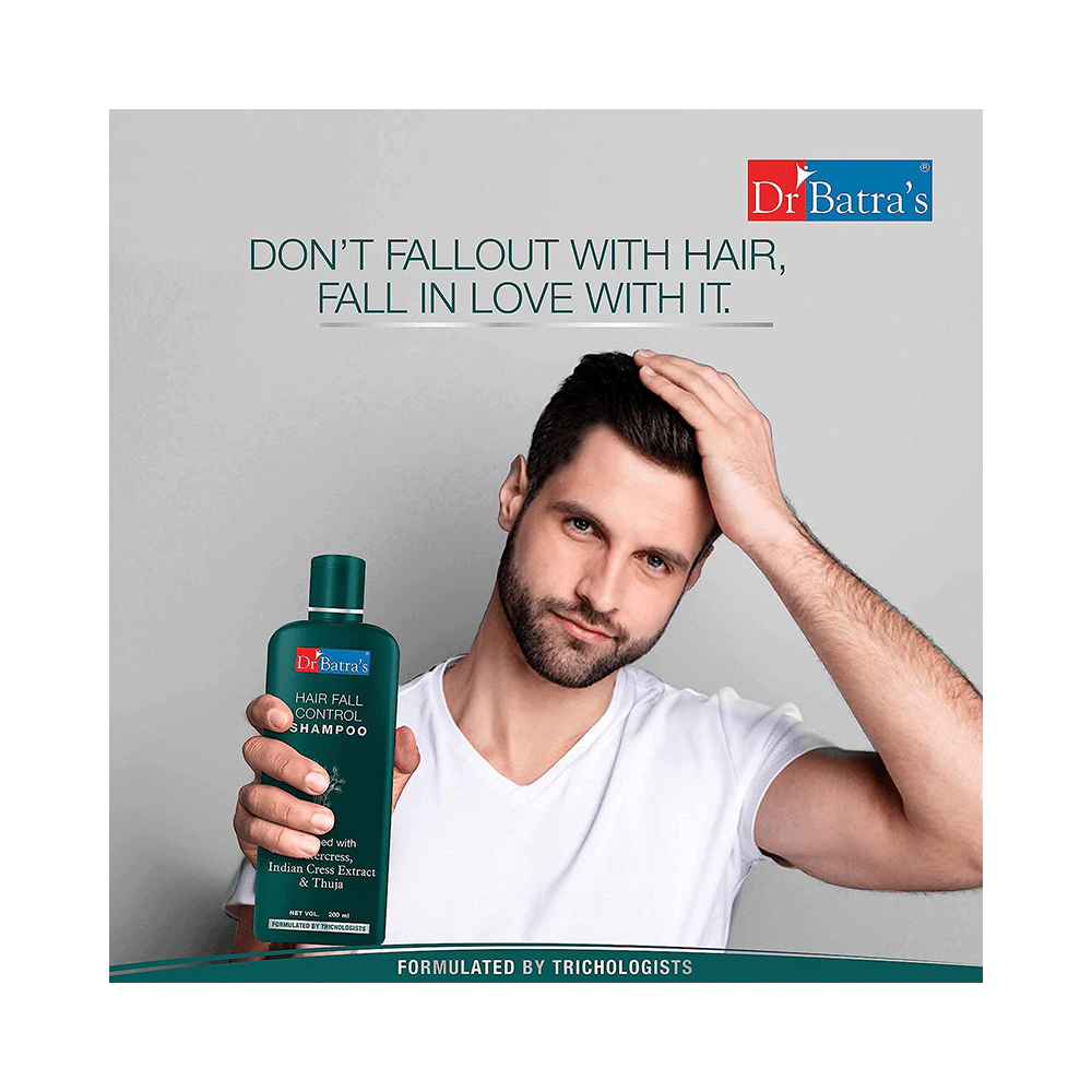 Dr Batra's Combo Pack of Hair Vitalizing Serum 125ml and Hair Fall Control Shampoo 200ml - Image 5