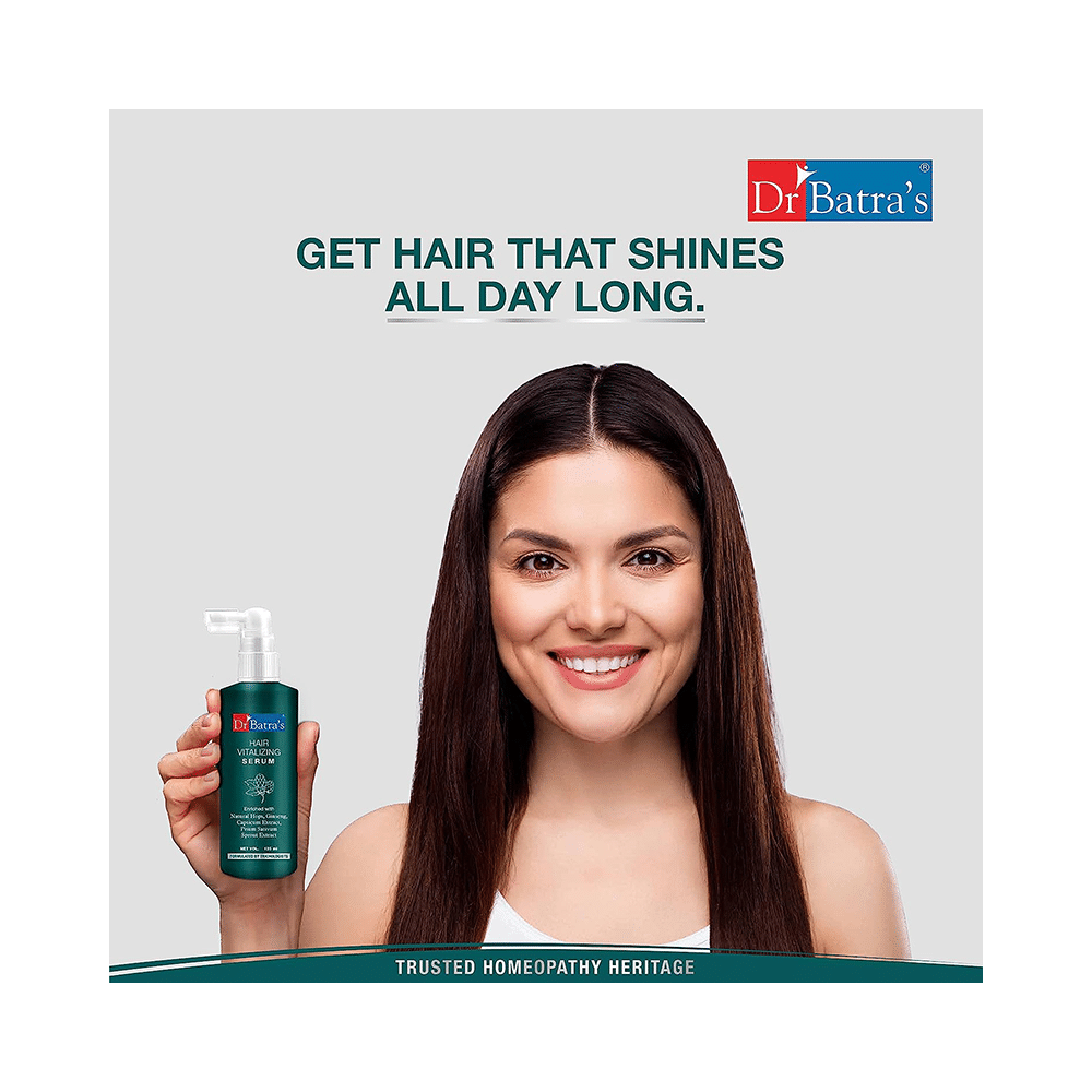 Dr Batra's Combo Pack of Hair Vitalizing Serum 125ml and Hair Fall Control Shampoo 200ml - Image 9