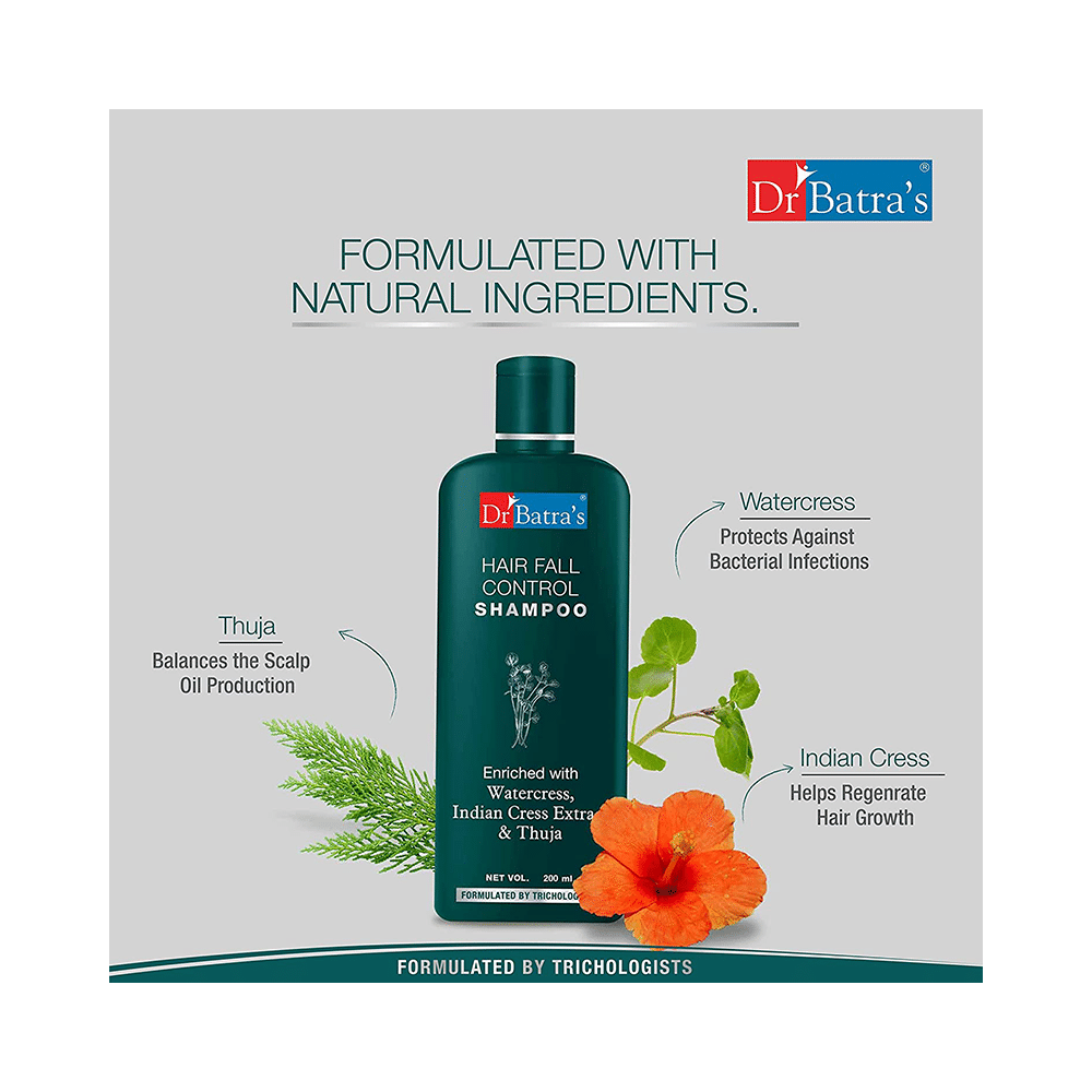 Dr Batra's Combo Pack of Hair Vitalizing Serum 125ml and Hair Fall Control Shampoo 200ml - Image 7