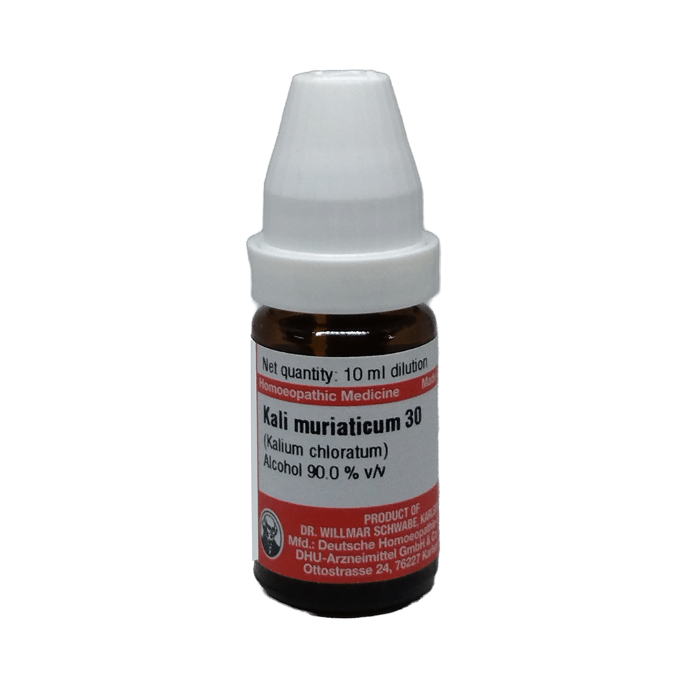 Dr Willmar Schwabe Germany Kali Muriaticum Dilution 30