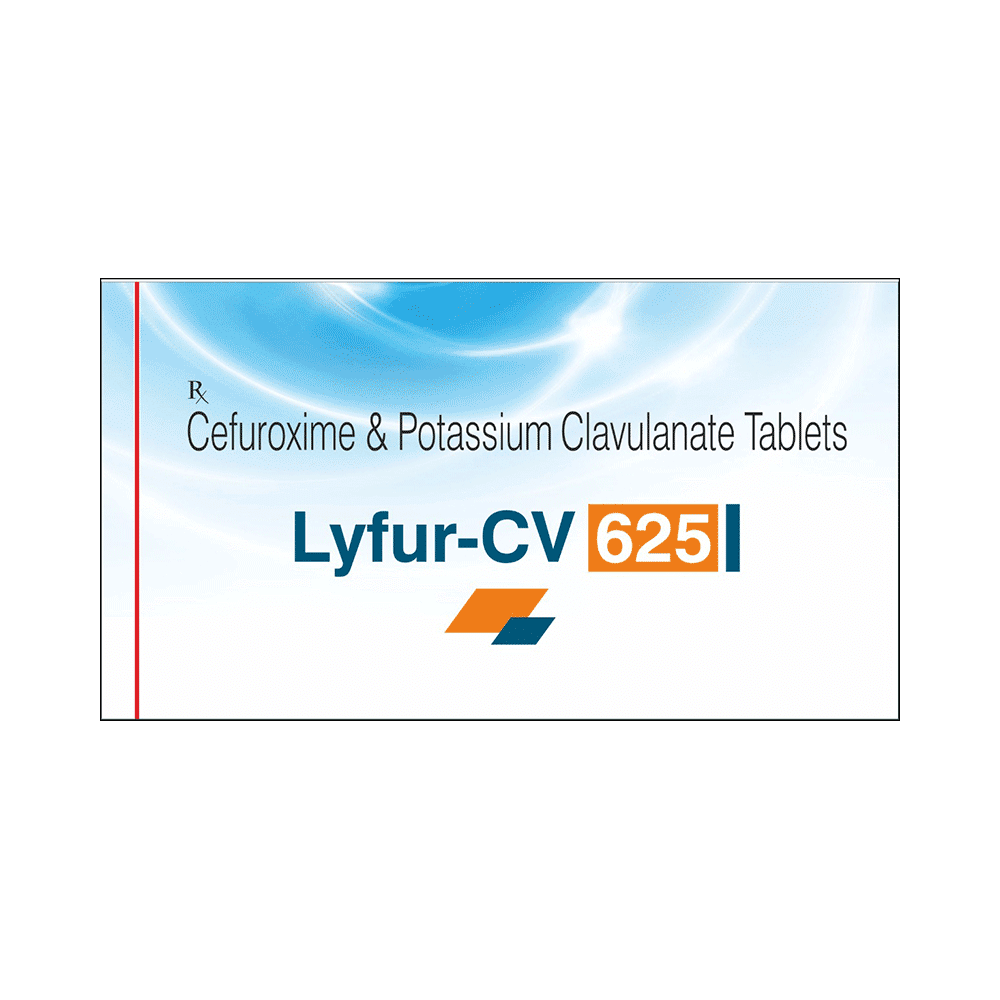 Lyfur-CV 625 Tablet - Image 1