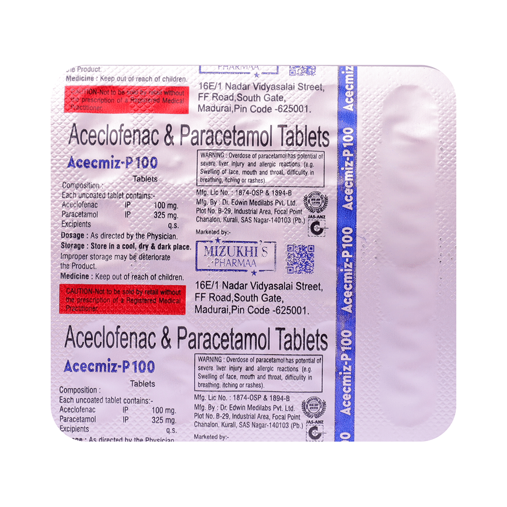 Acecmiz-P 100 Tablet - Image 3