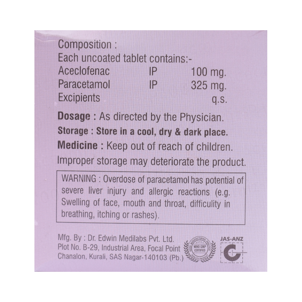 Acecmiz-P 100 Tablet - Image 2