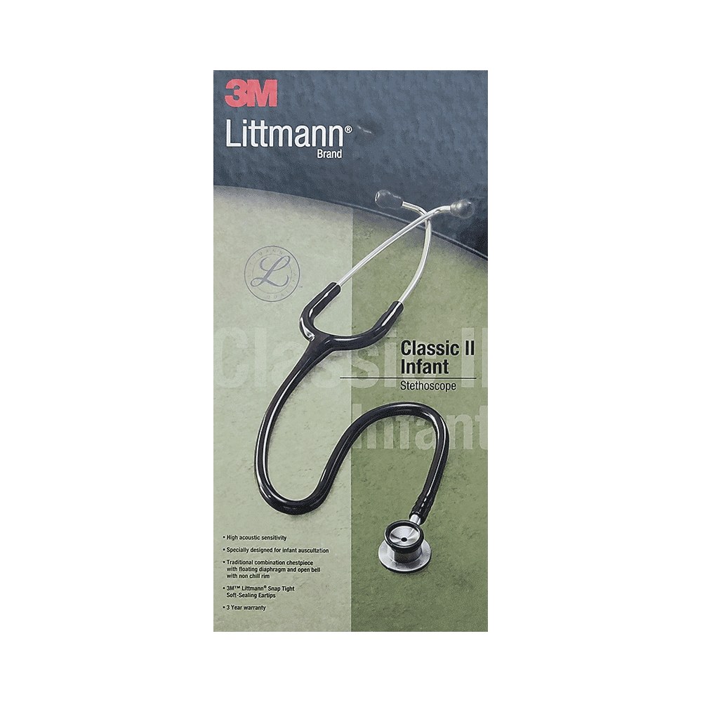 3M Littmann 2114 Classic II Infant Black - Image 1