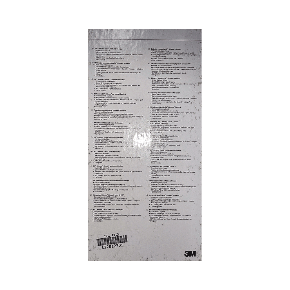 3M Littmann 2114 Classic II Infant Black - Image 3