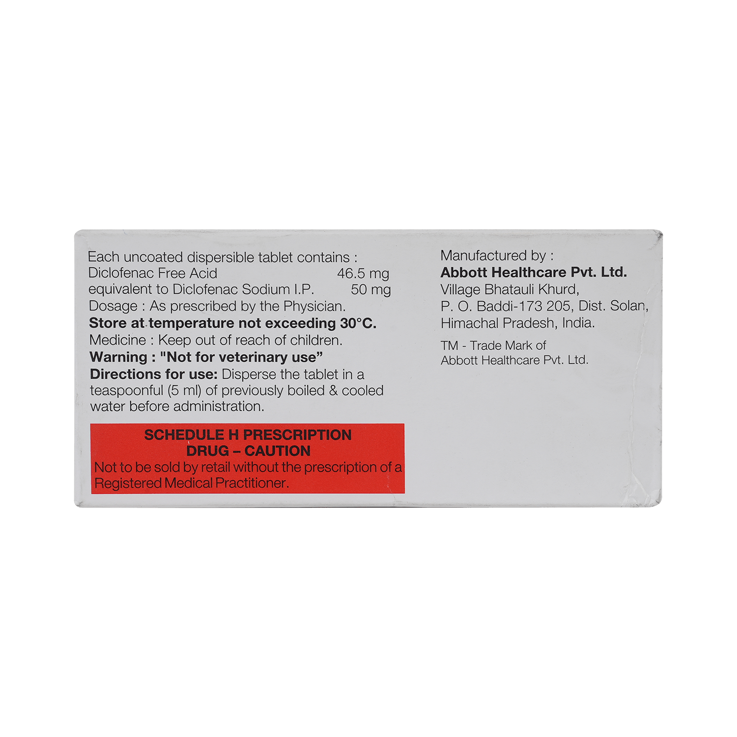 Zobid D 50 Tablet DT - Image 3